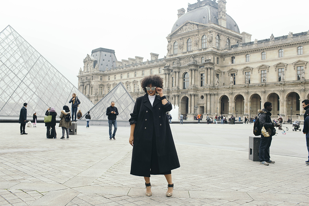 black coat